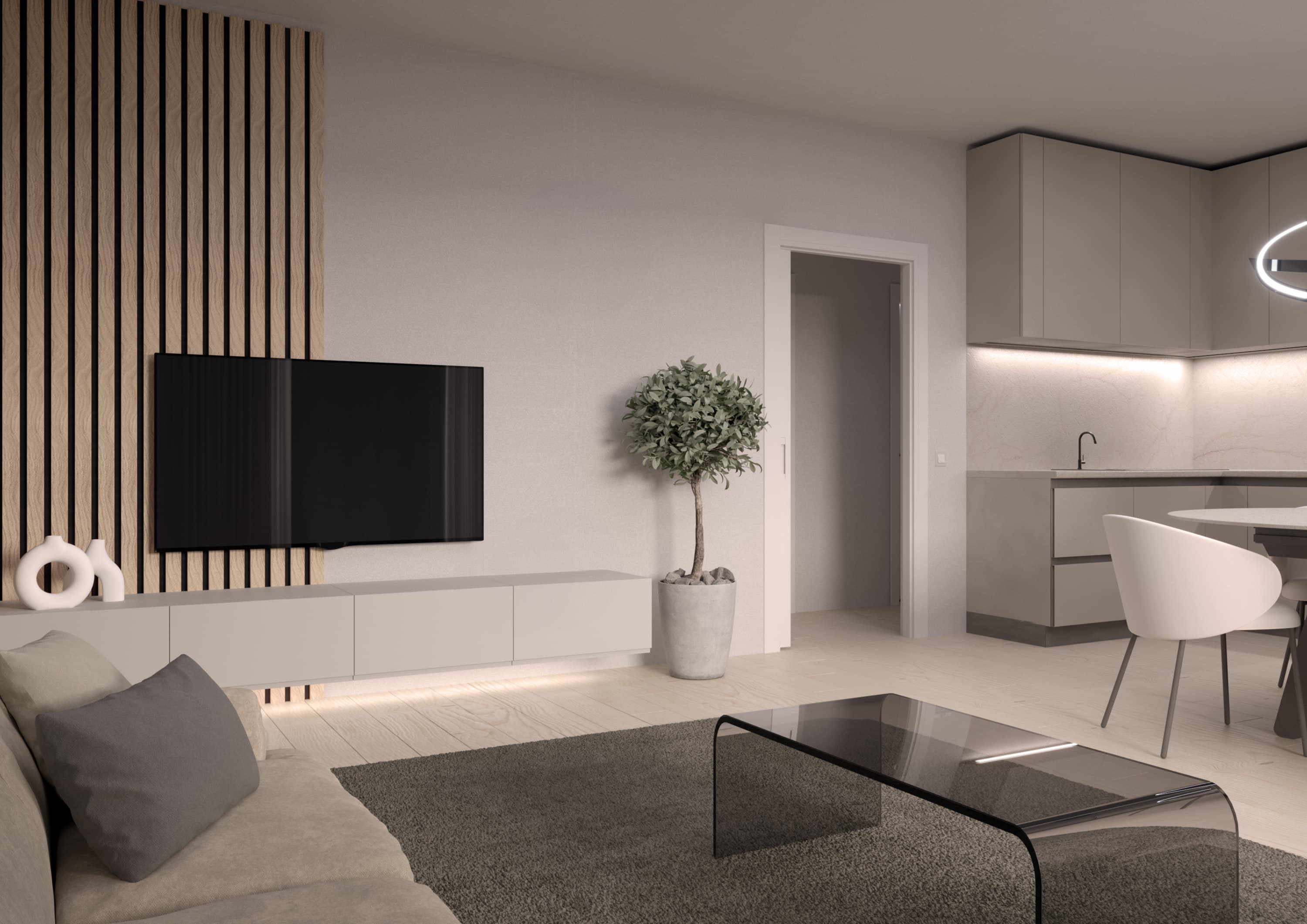 Living open space